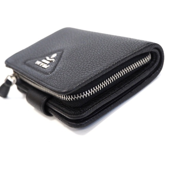 Prada Wallet VITELLO DAINO Black - Picture 4 of 7